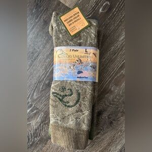 2 pairs of Ducks Unlimited Outdoor Socks - NWT